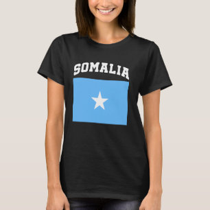 Camiseta Bandera de Somalia Patrimonio Cultural Somalí Soma