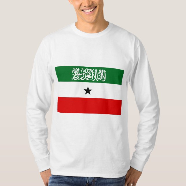 Camiseta Bandera de Somaliland (Anverso)