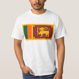 Camiseta Bandera de Sri Lanka (ශ්රීලංකාව