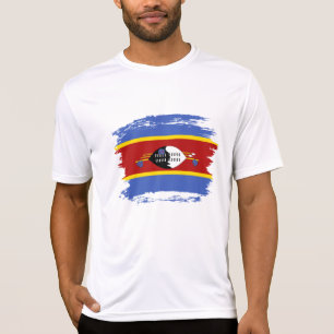 Camiseta Bandera de Suazilandia