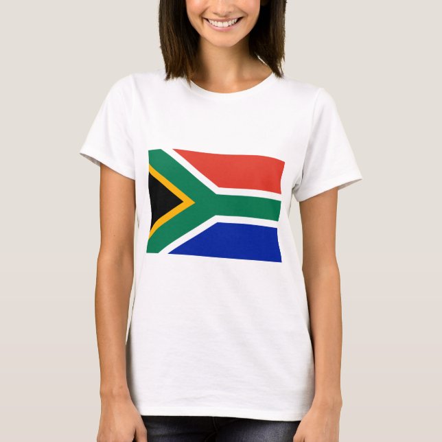 Camiseta bandera de sudáfrica (Anverso)