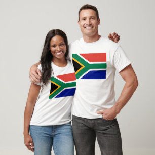 Camiseta Bandera de Sudáfrica