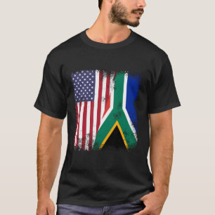 Camiseta Bandera De Sudáfrica