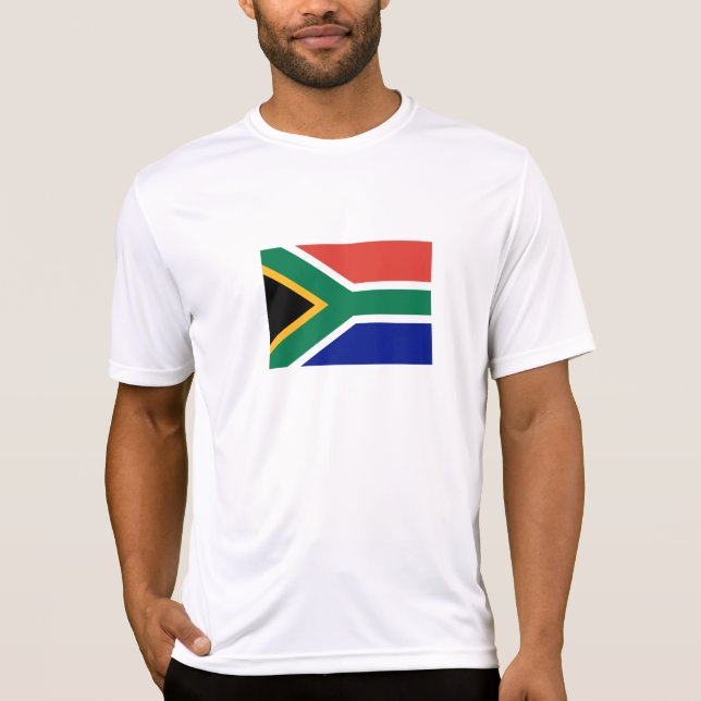 Camiseta Bandera de Sudáfrica (Anverso)