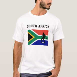 Camiseta Bandera de Sudáfrica para aficionados al fútbol