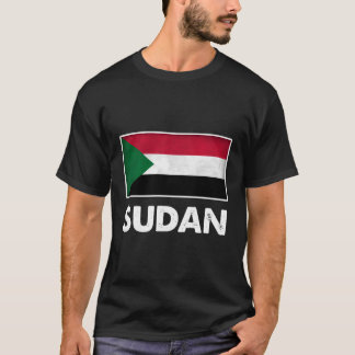 Camiseta Bandera de Sudán