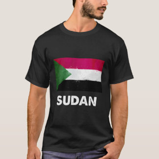 Camiseta Bandera de Sudán del Sur