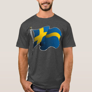 Camiseta Bandera de Suecia
