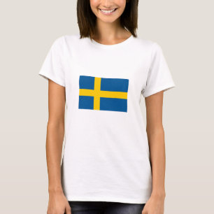 Camiseta Bandera de Suecia