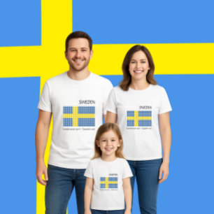 Camiseta Bandera de Suecia