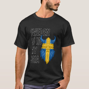 Camiseta Bandera de Suecia Viking Gits Scandinavia