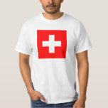 Camiseta Bandera de Suiza<br><div class="desc">Bandera de Suiza</div>