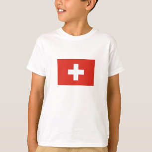 Camiseta Bandera de Suiza