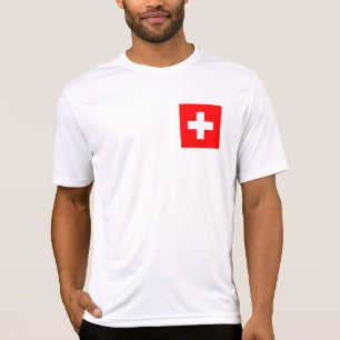 Camiseta Bandera de Suiza