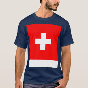 Camiseta Bandera de Suiza