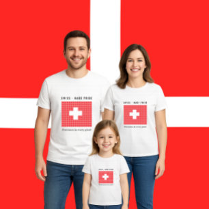 Camiseta Bandera de Suiza