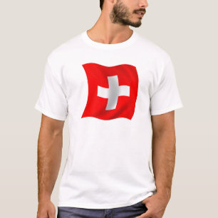 Camiseta Bandera de Suiza