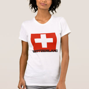 Camiseta Bandera de Suiza