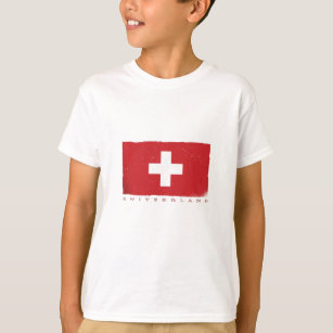 Camiseta Bandera de Suiza