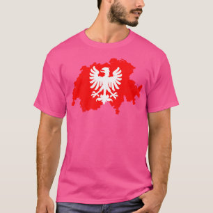 Camiseta Bandera de Suiza Águila Europa suiza