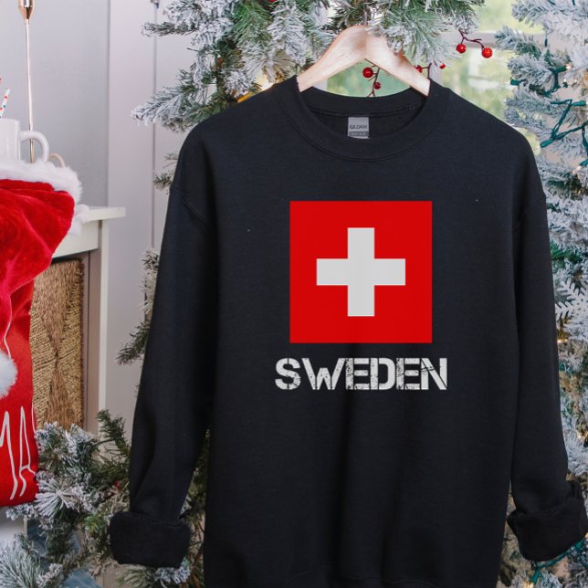 Camiseta ¿Bandera de Suiza o Suecia? ¿No es lo mismo? (Subido por el creador)