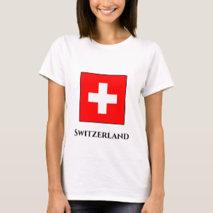 Camiseta Bandera de Suiza (Suiza)