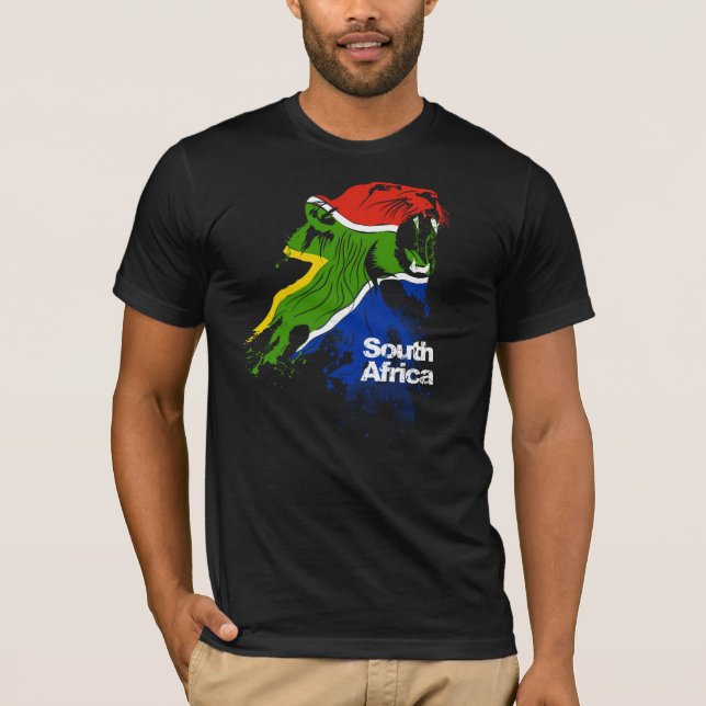 Camiseta Bandera de Suráfrica (Anverso)