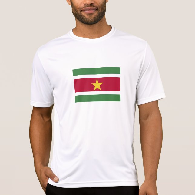 Camiseta Bandera de Surinam (Anverso)