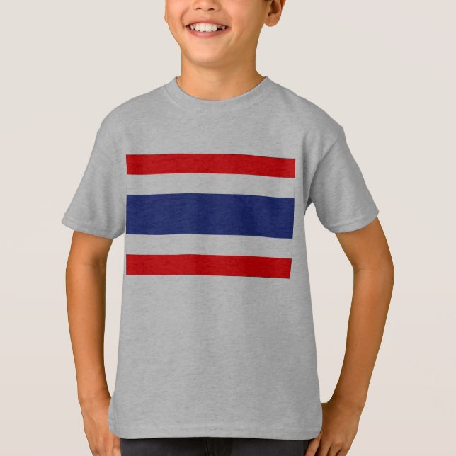 Camiseta Bandera de Tailandia (Anverso)