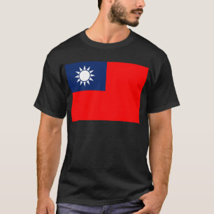 Camiseta bandera de taiwán