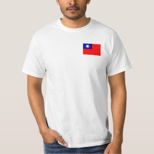 Camiseta Bandera de Taiwán
