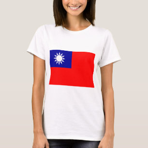 Camiseta Bandera de Taiwán