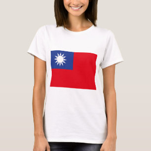 Camiseta Bandera de Taiwán