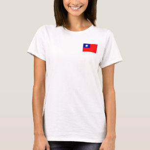 Camiseta Bandera de Taiwán