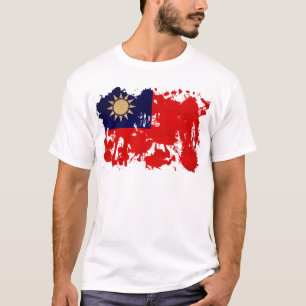Camiseta Bandera de Taiwán