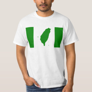 Camiseta Bandera de Taiwán - 世界台灣人大會旗,。 