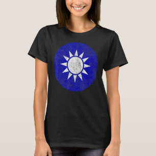 CAMISETA BANDERA DE TAIWÁN BIEN TAIWANÉS ROUNDEL TAIPEI