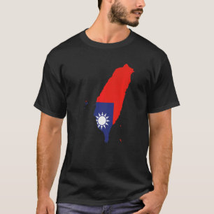 Camiseta Bandera De Taiwán De La República De China