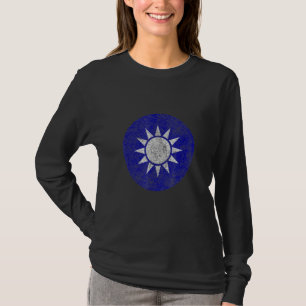 Camiseta Bandera de Taiwán Emblema taiwanés Rondel Taipei