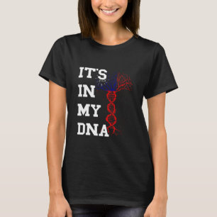 Camiseta Bandera de Taiwán Está En Mi Árbol De ADN Molécula