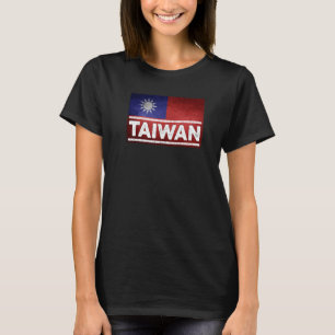 Camiseta Bandera de Taiwán Hombres de familia taiwaneses de