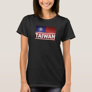 Camiseta Bandera de Taiwán Hombres de familia taiwaneses de