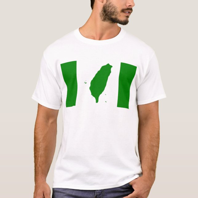 Camiseta Bandera de Taiwán independiente - 臺灣獨立運動 - 台灣獨立運動 (Anverso)