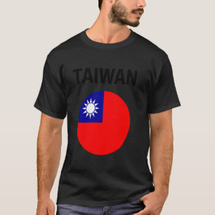 Camiseta Bandera de Taiwán Moderna