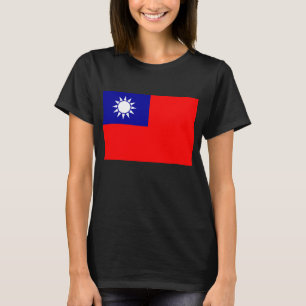 Camiseta Bandera de Taiwán: República de China, Taipei chin