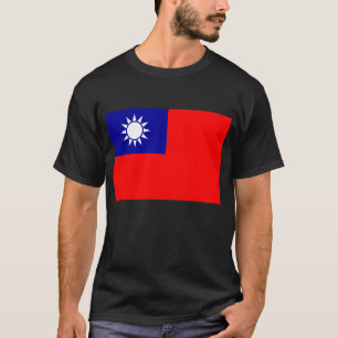 Camiseta Bandera de Taiwán: República de China, Taipei chin