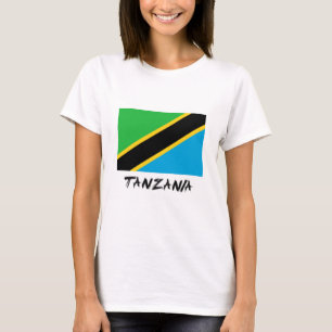 Camiseta Bandera de Tanzania