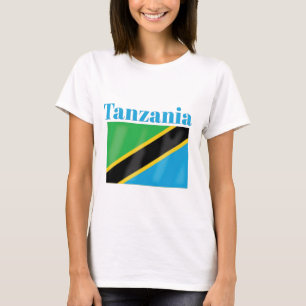 Camiseta Bandera de Tanzania