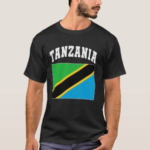 Camiseta Bandera de Tanzania tanzanos residentes en Tanzani