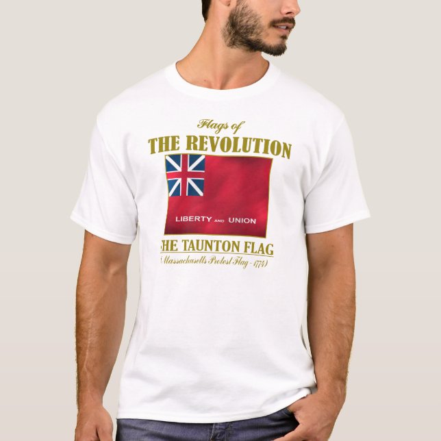 Camiseta Bandera de Taunton (Anverso)